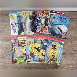 Ready To Read Scholastic Level 1-3 Step into Reading Books - Lot Of 14